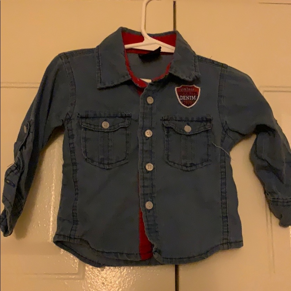 Boys 12m denim shirt